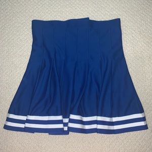 NWOT Royal Blue Cheer Skirt Size Small Zoozatz